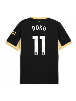 Manchester City Jeremy Doku #11 Replika Borta Kläder 2026-27 Kortärmad